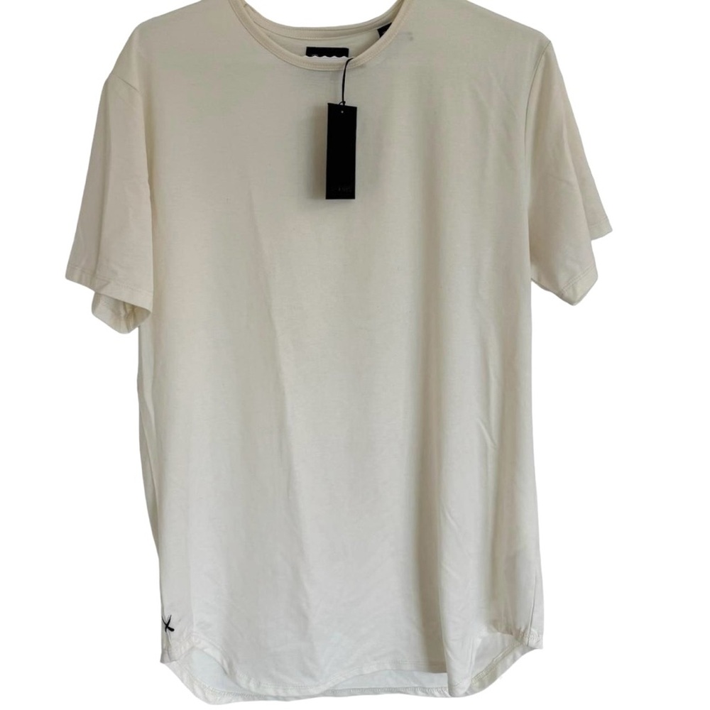Cuts brand Men's Elongated Tee, size L
